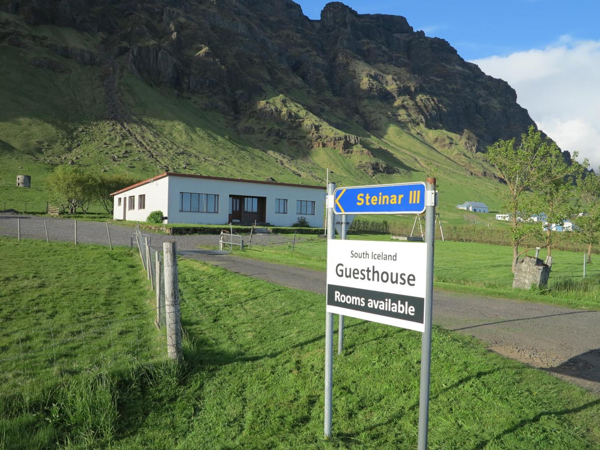 South Iceland Guesthouse Steinar Екстер'єр фото